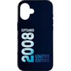 Birth Since September 2008 Retro Vintage Custodia per iPhone 16 Settembre 2008 Anno 2008 Retro 2008 Vintage Edizione Limitata