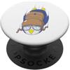 Penguin North Pole South ice cold flight Salto con il paracadute pinguino PopSockets PopGrip Adesivo