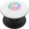 Alien Extraterrestrial Sci-Fi UFO Space Carino Alien Testa Segno Pace Universo UFO Extraterrestre PopSockets PopGrip Adesivo