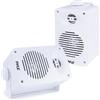 Pyle Altoparlanti da Interno Esterno 200 W Impermeabili 2 Vie con Woofer 9 cm e Tweeter 1,3 cm, Casse Audio Speaker per Casa, Balcone, Barca, Patio, Piscina, Bianco