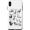 Vintage Ungulates Funny Gifts and Appare Custodia per iPhone XS Max Ungulates Y2K - Grafica vintage stile tatuaggio anni '90