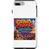Happy Destiny Custodia per iPhone 7 Plus/8 Plus Parco nazionale del Grand Canyon Graffiti Art