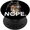 Raf THE ARTIST Designs Funny Nope Dog Chihuahua Amante Divertente Chiwawa PopSockets PopGrip Adesivo