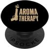 Shooting Range Humor Gifts Aroma Therapy, divertente poligono di tiro con pistola, design umoristico PopSockets PopGrip Adesivo