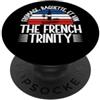 French Food Gifts Fromage Baguette Et Vin la Trinità Francese Francese PopSockets PopGrip Adesivo