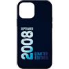 Birth Since September 2008 Retro Vintage Custodia per iPhone 12 mini Settembre 2008 Anno 2008 Retro 2008 Vintage Edizione Limitata