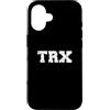 TRX For Beginners / TRX Distressed Moder Custodia per iPhone 16 TRX Design per principianti TRX/carattere moderno, invecchiato