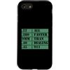 Caliber Shooting Gifts Custodia per iPhone SE (2020) / 7/8 .22 .380 9MM .40 .45 Design divertente pistola calibro più veloce