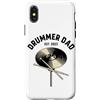 Cymbals Gift / Drummer Gifts for Men and Custodia per iPhone X/XS Piatti Batterista Piatti per batteria