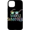 Sunbeam Lettering Co. Custodia per iPhone 15 Plus Tipografia vacanze estive pastello sfumature