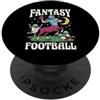 Fantasy Football Sayings & Fantasy Footb Fantasy Football Divertente Centauro vs Goblins Fantasy Football PopSockets PopGrip Adesivo