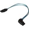 LINK LKMB59 Cavo Sata 7 Poli con Connettore Angolo Destra Verticale, Cm 20