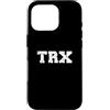 TRX For Beginners / TRX Distressed Moder Custodia per iPhone 16 Pro TRX Design per principianti TRX/carattere moderno, invecchiato
