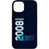 Birth Since September 2008 Retro Vintage Custodia per iPhone 13 Settembre 2008 Anno 2008 Retro 2008 Vintage Edizione Limitata