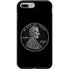 Lincoln One Cent Designs Custodia per iPhone 7 Plus/8 Plus Moneta Penny 1 Centesimo 2025
