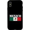 Mexico Heritage Gifts Custodia per iPhone X/XS Bandiera del Messico Mexican Heritage National Pride