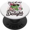 Christian Religious Festival Worship Des Rana cristiana divertente PopSockets PopGrip Adesivo