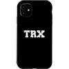 TRX For Beginners / TRX Distressed Moder Custodia per iPhone 11 TRX Design per principianti TRX/carattere moderno, invecchiato