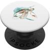 Conservazione dell'oceano delle tartarughe marine PopSockets PopGrip Adesivo