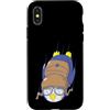 Penguin North Pole South ice cold flight Custodia per iPhone X/XS Salto con il paracadute pinguino