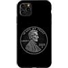 Lincoln One Cent Designs Custodia per iPhone 11 Pro Max Moneta Penny 1 Centesimo 2025