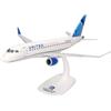 Herpa modello di aereo United Express Embraer E175 in scala 1:100 - Snap-Fit, pezzo da collezione, miniatura deco, statuetta in plastica con supporto
