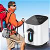 Creliver Nuovo Concentratore di ossigeno portatile, Creliver XM-898, 1-4L/Min ossigeno per casa, ossigeno 90% purezza con funzione anione, ciclo 24 ore, per casa, viaggio