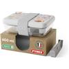 monbento x Pyrex Portapranzo in Vetro Prodotto in Francia, Lunch Box Adulti 600 ml, Ermetico con Separatore, Adatto a Microonde, Forno e Lavastoviglie