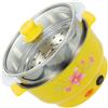 Cabilock Vaporiera Elettrica in Acciaio Inox Multifunzionale con Doppio Strato, Facile da Usare, per Cucina e Ufficio, Pentola Elettrica per Cottura a Vapore e Colore Casuale Stili multipli