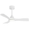 Sulion Ventilatore da soffitto con luce LED Carla S, motore DC, <13 m², diametro 91 cm, IP44