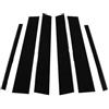 YTdhfDGJ Copri-decorazione Per Montanti Pilastri Finestrini Laterali Nero Lucido Per Mercedes Classe ML W164 2006 2007 2008 2009 2010 2011 YTdhfDGJ