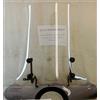 FACO PARABREZZA COMPATIBILE CON PEUGEOT VIVACITY ANNO 2008 - cod.22926 paravento ALTO 680 mm LARGO 735 mm - 1 LASTRA SERIGRAFATA e 1 KIT MONTAGGIO -