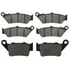 TNTGEBFVBG Moto Pastiglie Pasticche Freno Per BMW C1 125 200 G650X F700GS F750GS F800GS F850GS F650CS F650GS F650ST G650GS Anteriore Posteriore Pastiglie Freno Dischi(Front and Rear)