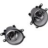 GLILAR Fari fendinebbia anteriori Compatibile Con Toyota Per Yaris Per Verso 2003 2004 2005 2006 2007 2008 2009-2015 Fendinebbia Paraurti Anteriore Luci Diurne 8121006071(Left and Right)