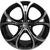 MAK CERCHIO IN LEGA MAK LARIO 7.5x17 5x110 ET 31 BLACK MIRROR