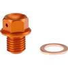 Briny River Tappo Di Scarico Magnetico Per Coppa dell'olio Compatibile Con KTM EXCF EXC SX XC XCF 125 150 250 300 350 450