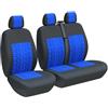 FGGHDR per Fiat per Ducato per Scudo Coprisedili Anteriori per Camion Furgone Autobus Conducente E Passeggero 2+1 Singolo Doppio Copri Sedile Auto
