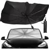 Anguxer Parasole Auto Parabrezza Ombrello Pieghevole 140x80 cm