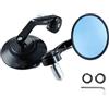 QILINGS Specchietto Moto Per FB Mondial Flat Track HPS 125 300 Per Hipster Per Imola SMT SMX 125 Moto Bar End Specchi Retro Manubrio Punta Retrovisore Retrovisore Moto