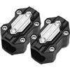HJTEDHE Blocco Paraurti Per Rebel 500, Rebel 300, Rebel 1100, CMX500, 300 E 1100, Blocchi Di Protezione Paraurti Motore Per Moto(Titanium)