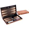 Engelhart - 250541 - Backgammon Deluxe 18 Pollici - Gioco Elegante con Impiallacciatura in Palissandro Verniciato
