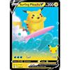 Pokémon Celebrazioni Pokémon Surfing Pikachu V, 25° Anniversario Full Art Raro Holo + Scheda Sorpresa!