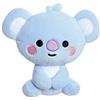 Aurora, 61378, BT21 Merchandising Ufficiale, Baby KOYA Seduta, Bambola 5in, Peluche, Blu, Colore