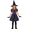 FIESTAS GUIRCA Costume da Strega Ginevra per Bambina