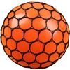 Whyzsjnclg Fidget Mesh Balls Squeeze Sensory Grape per adulti Ufficio di scarico della pressione, arancione