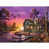 Buffalo Games - Geno Peoples - Lakeside Living - Puzzle da 1000 pezzi per adulti Puzzle impegnativo perfetto per serate di gioco - Dimensioni del puzzle finito 26,75 x 19,75