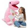 MorisMos Peluche a forma di dinosauro gigante, alto 80 cm, morbido, giocattolo per bambini, regalo di Natale e compleanno