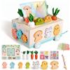 Fajiabao Giochi Montessori 1 Anno - Scatola Fazzoletti, Regalo Primo Compleanno