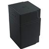 Gamegenic Watchtower 100-Card Convertible Deck Box, Black