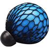 Whyzsjnclg Fidget Mesh Balls Squeeze Sensory Grape per adulti Ufficio di scarico della pressione, blu nero
